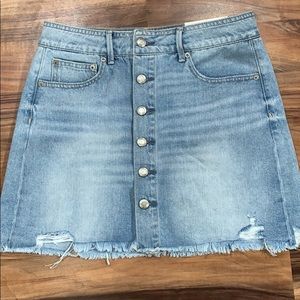 American eagle denim skirt